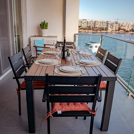 Seafront Two Bedroom Apartment Saint Julian's 外观 照片